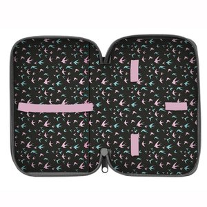 Peračník Birds sivý dvojposchodový-8